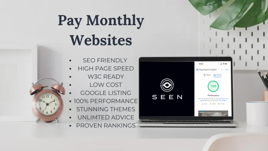 Pay monthly web design